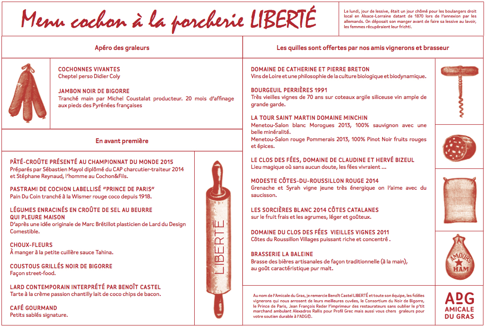 ADG Menu 13 AVRIL LIBERTÉ